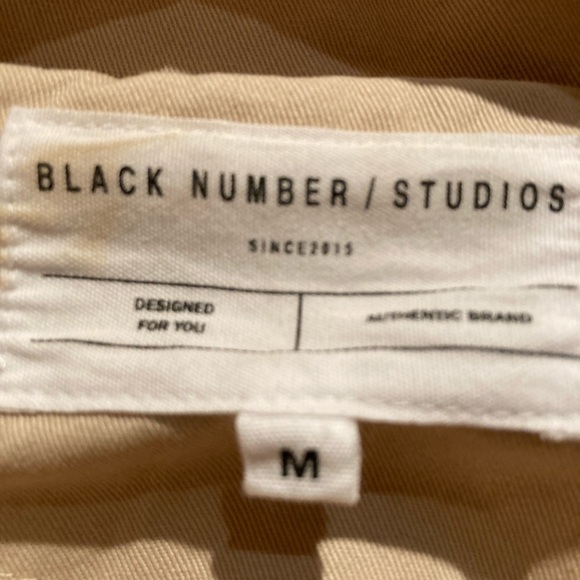 Black Numbers Studios Men’s Jacket - Picture 5 of 5